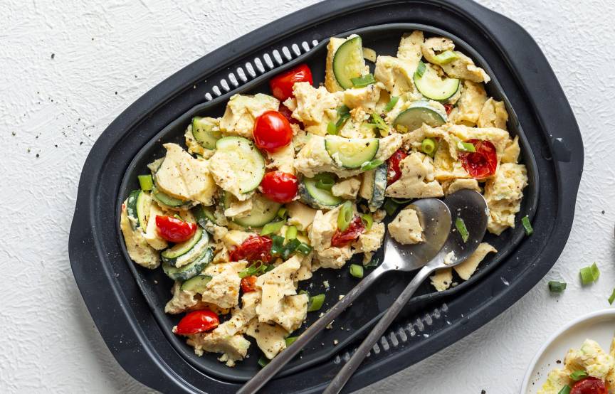 Low Carb Rezepte Monsieur Cuisine Connect Gemüserührei low carb mit dem Monsieur Cuisine | ZauberMix