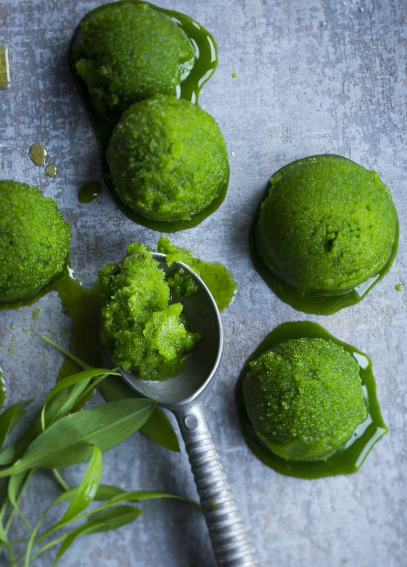 Bärlauchsorbet