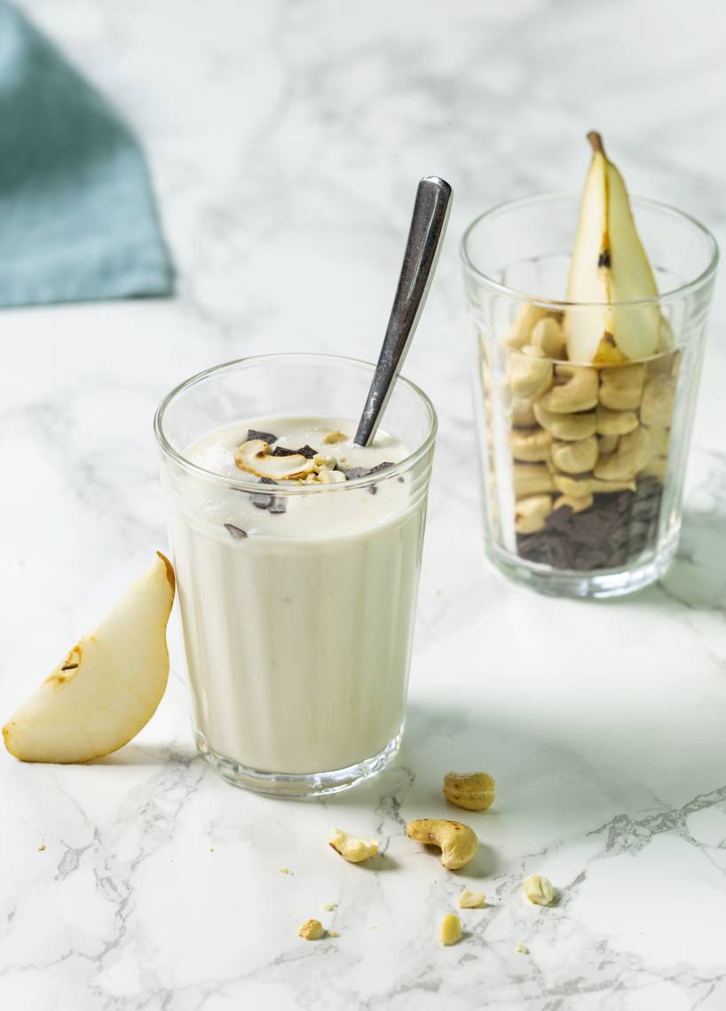 Cashew-Birnen-Shake