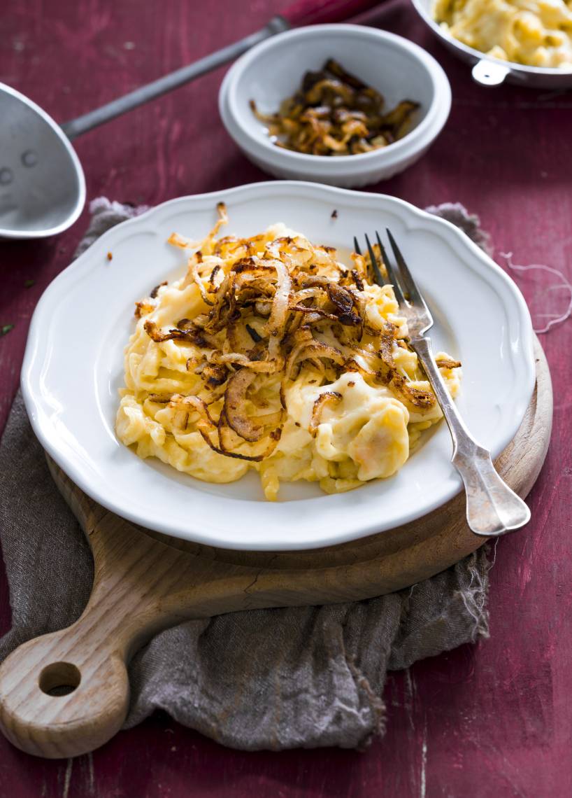 Cremige Käsespätzle