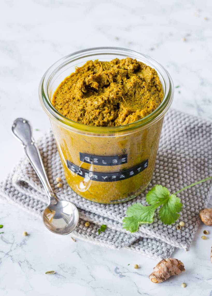 Gelbe Currypaste