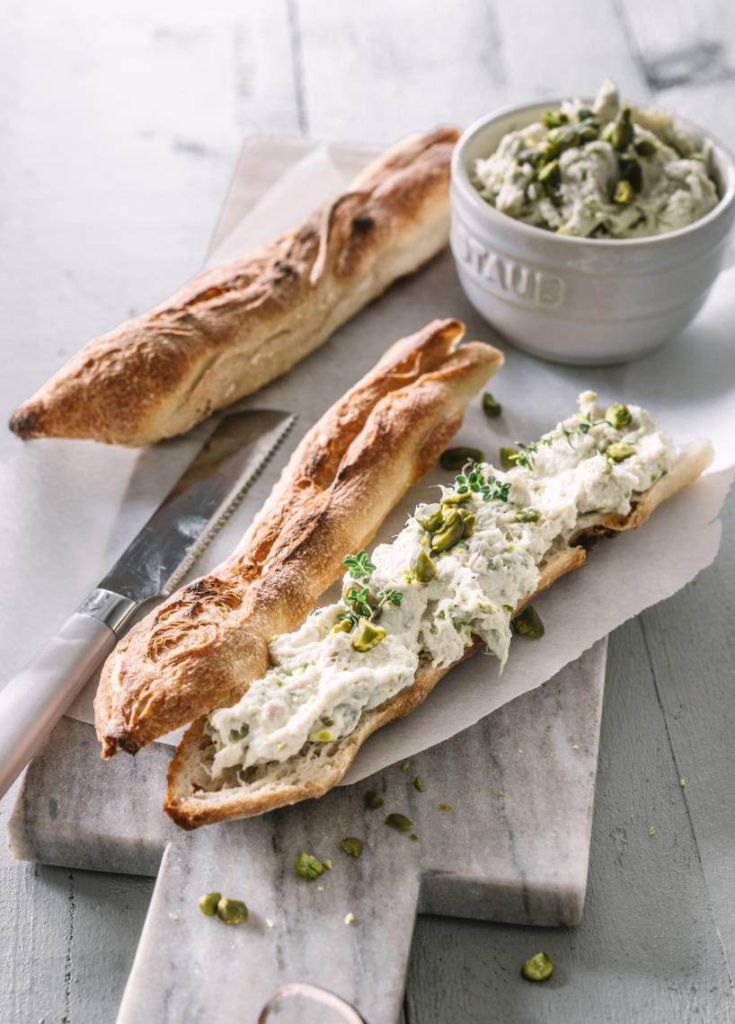 Hähnchen-Pistazien-Creme