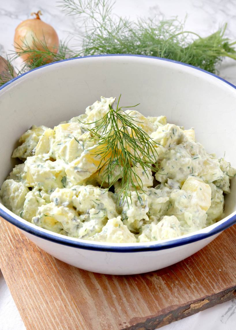 Kartoffelsalat mit Joghurtdressing