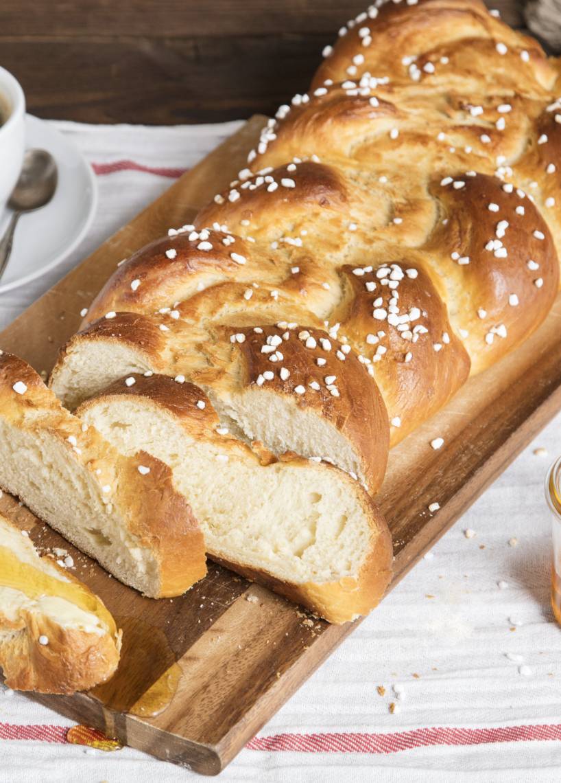 Klassischer Hefezopf