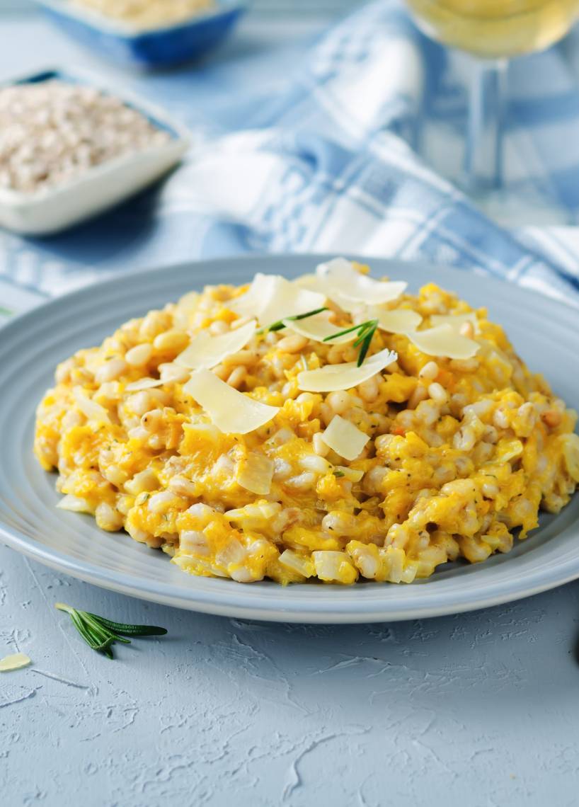 Klassisches Kürbisrisotto
