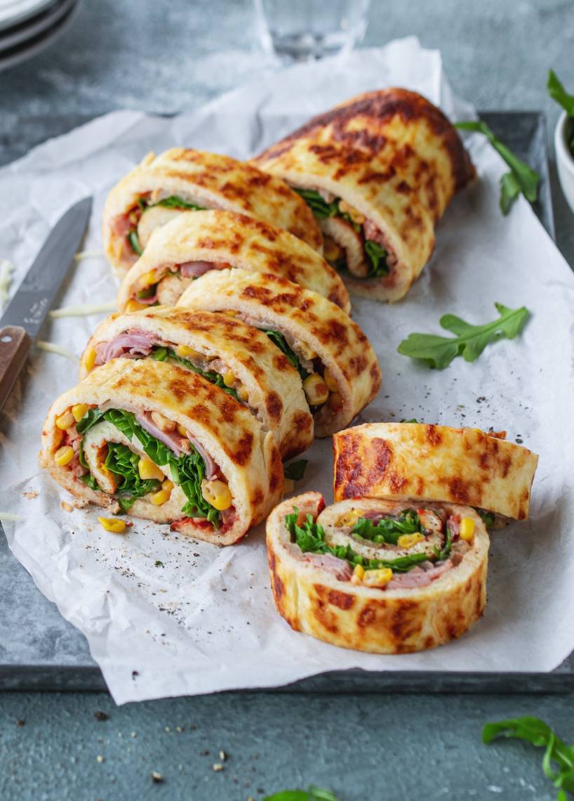 Low-Carb-Pizzarolle