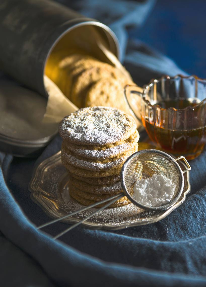 Plätzchen mit Ahornsirup