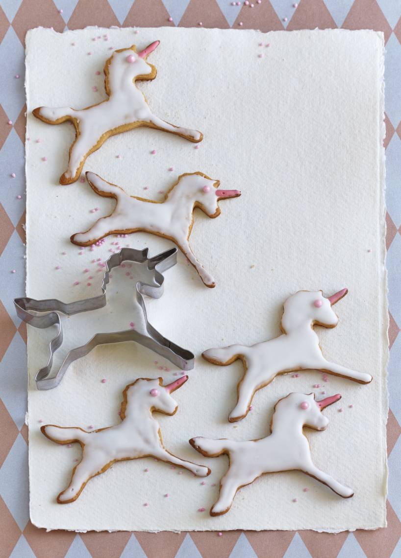 Schwedische Pfefferkuchen-Einhörner