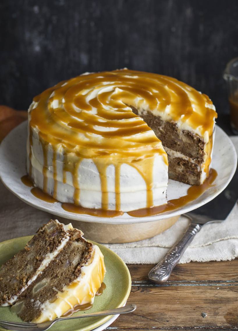 Apfel-Spekulatius-Torte mit Mascarponecreme