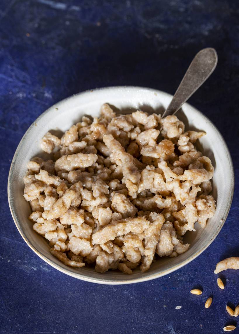 Basisrezept Dinkel-Vollkorn-Spätzle