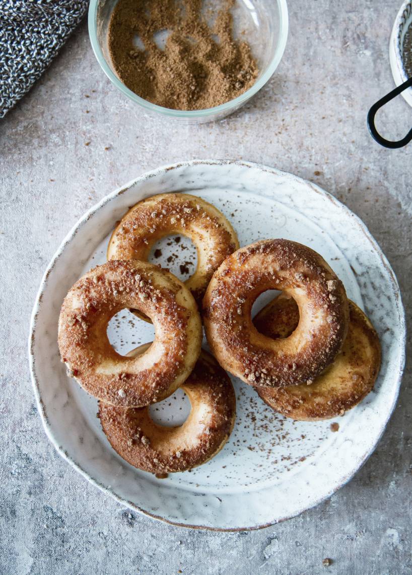 Donut mit Zimt-Zucker