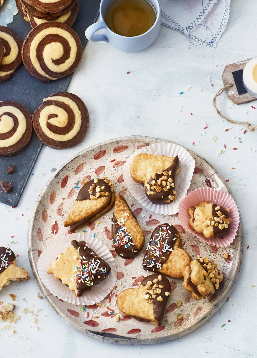 Gefüllte Butterplätzchen