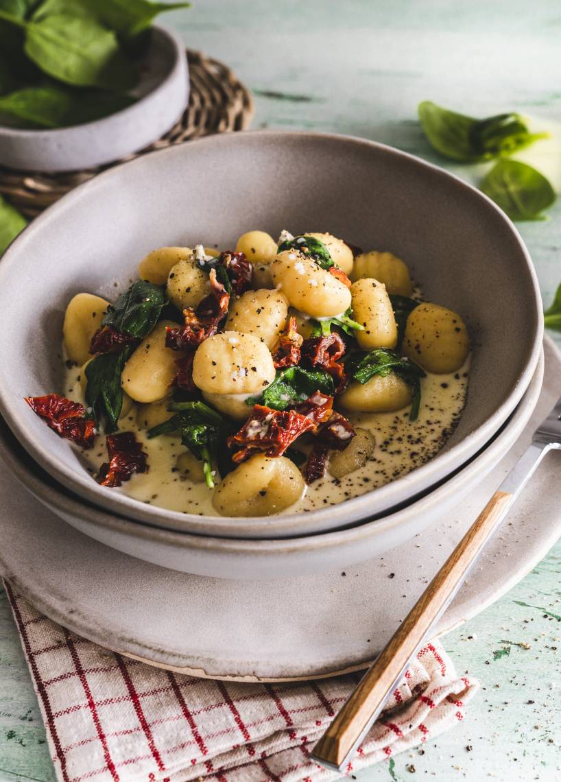 Gnocchi mit Gorgonzola-Sahne-Soße