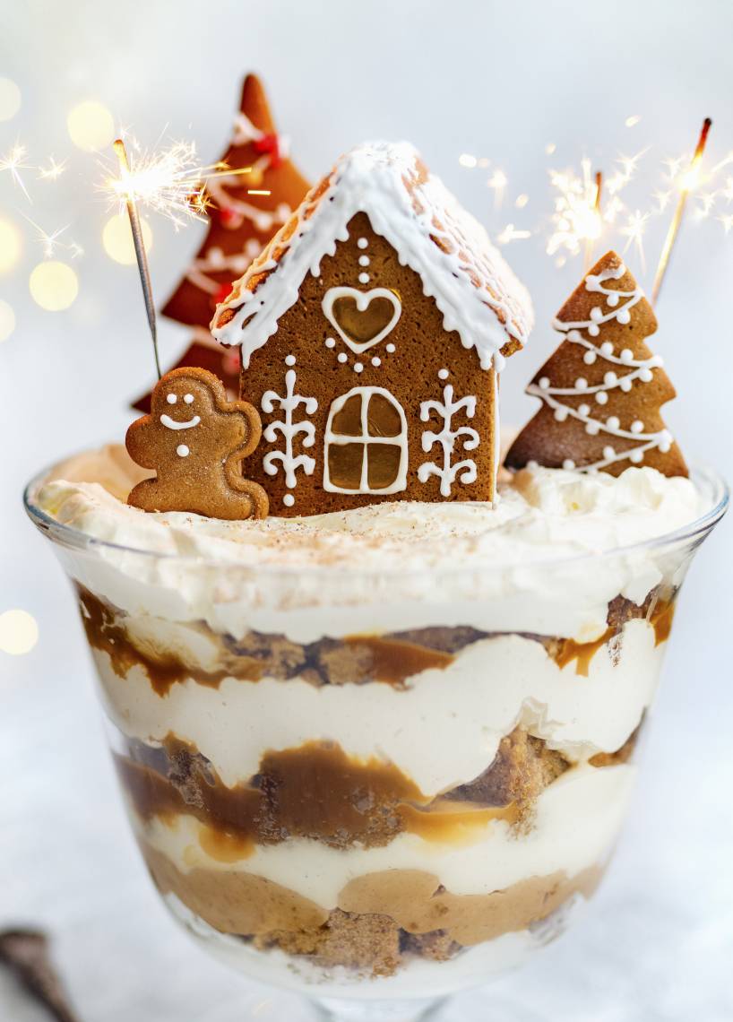 Lebkuchen-Schichtdessert