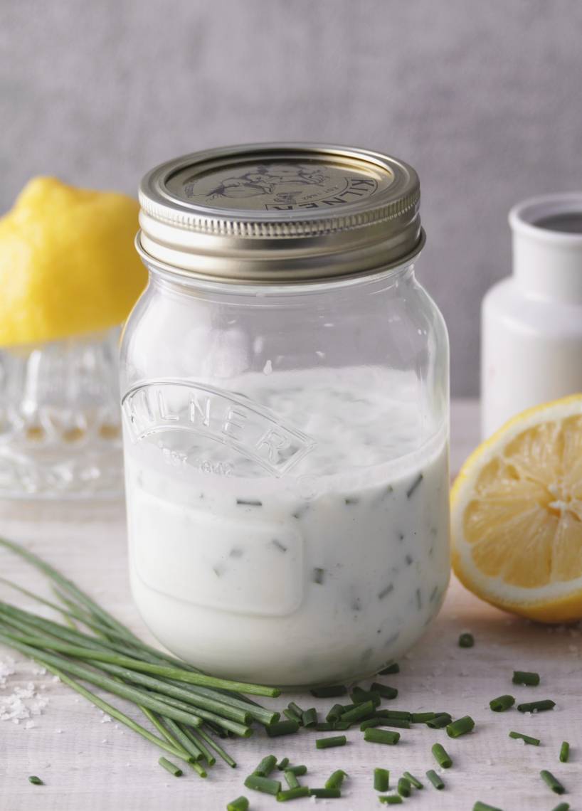 Salatsoße auf Vorrat