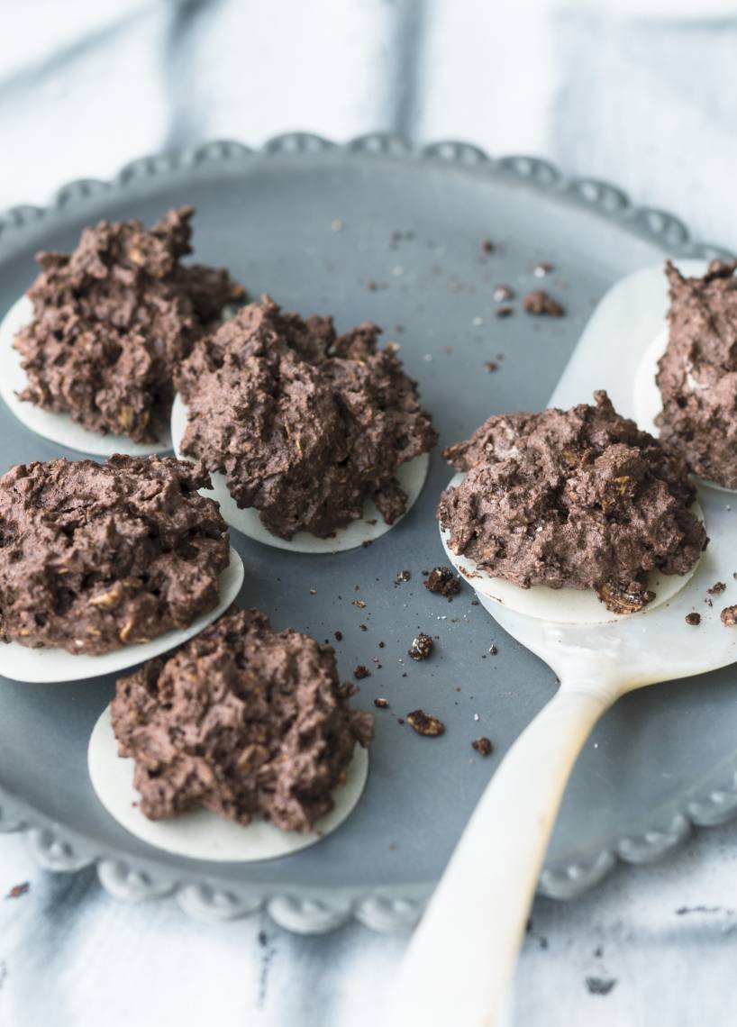 Schnelle Kakaomakronen