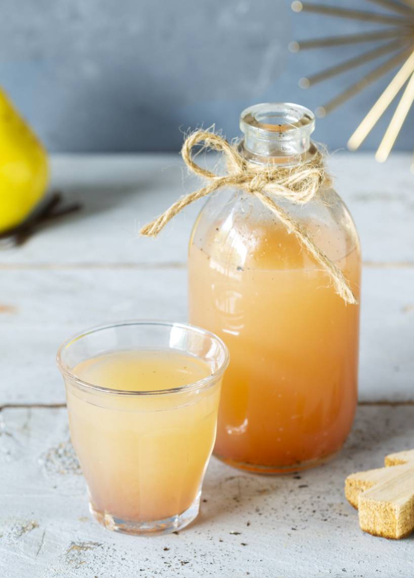 Vanille-Birnensirup
