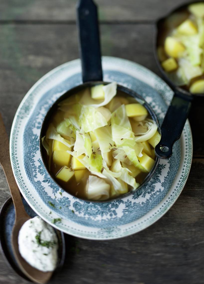 Weißkohl-Kartoffel-Eintopf