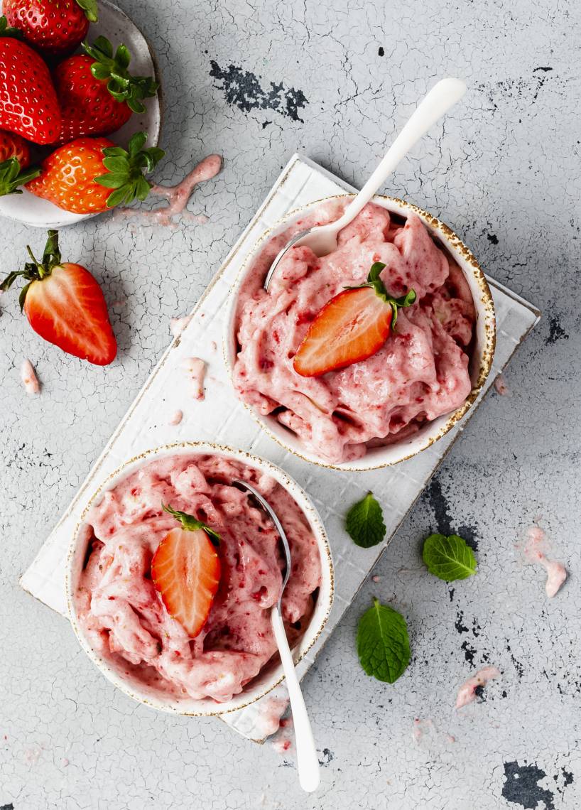 Erdbeer-Nicecream