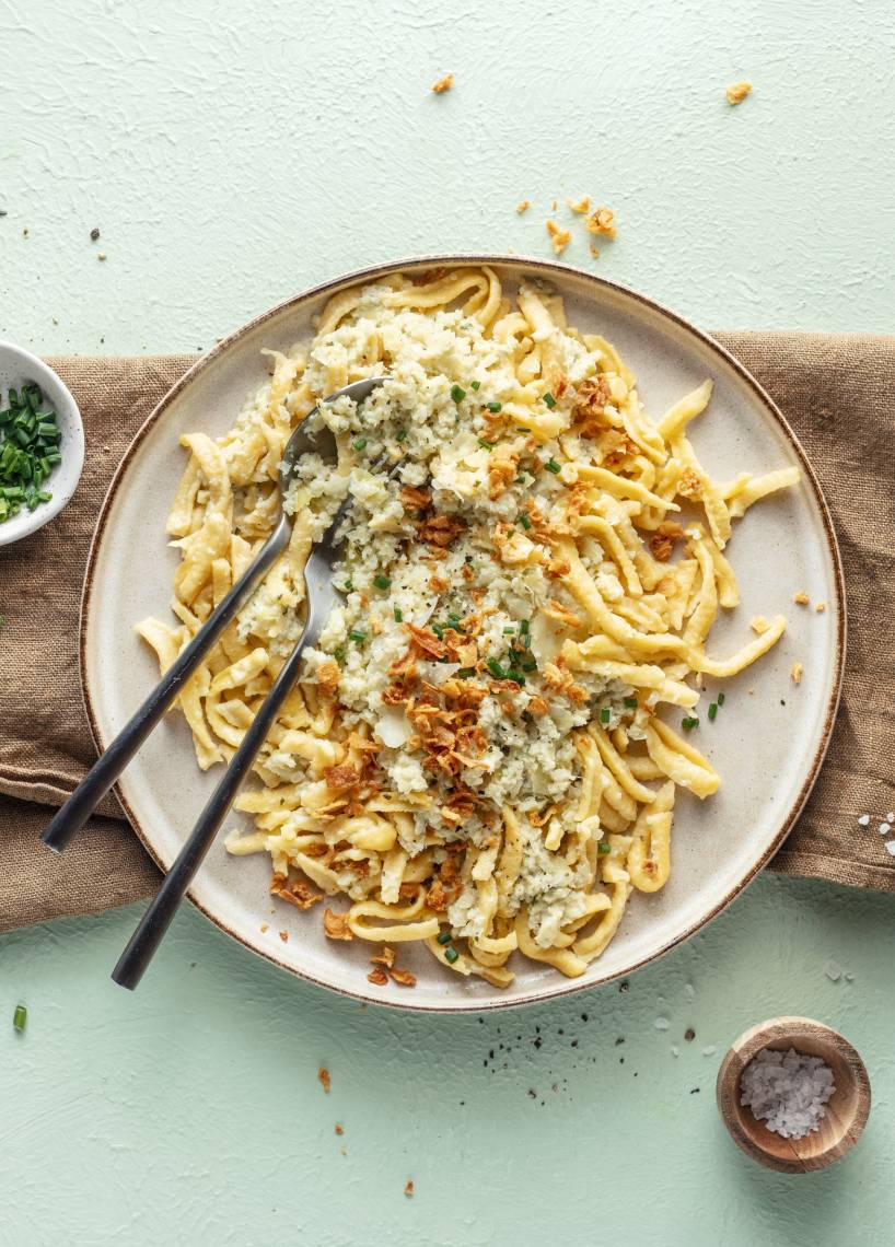 Spitzkohl-Spätzle