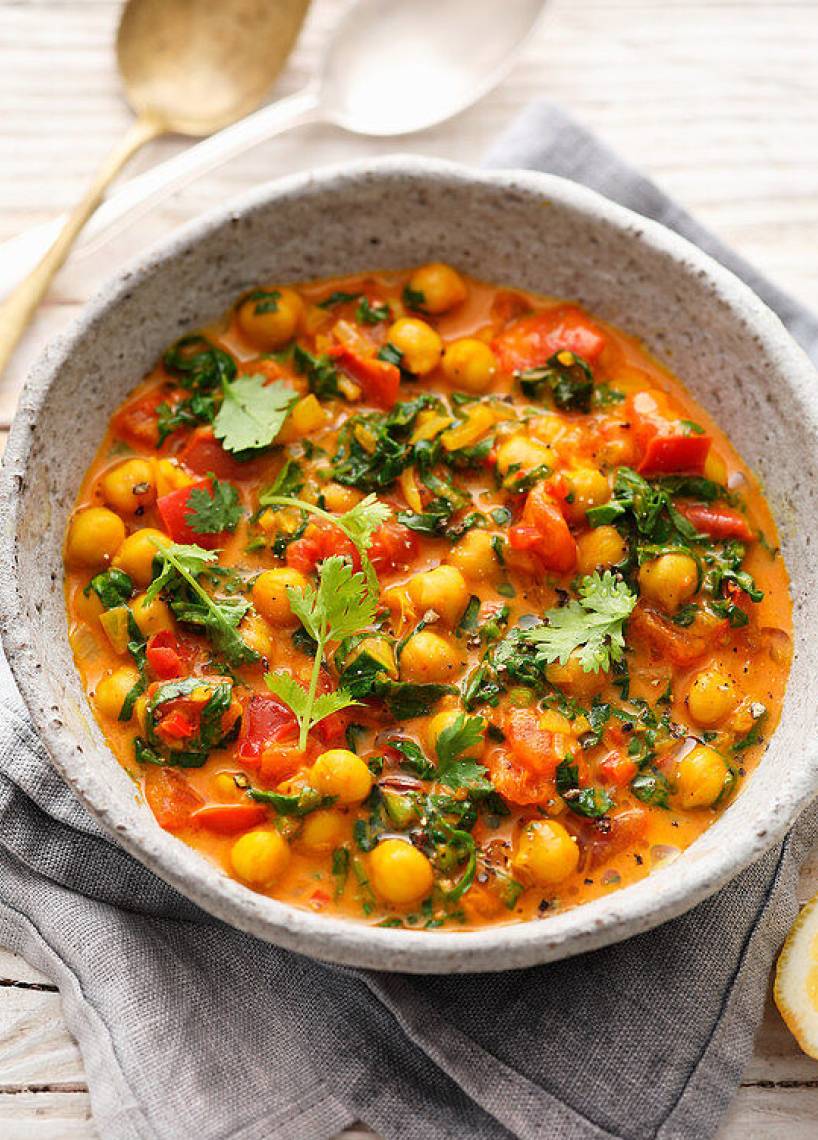 Veganes Kichererbsencurry