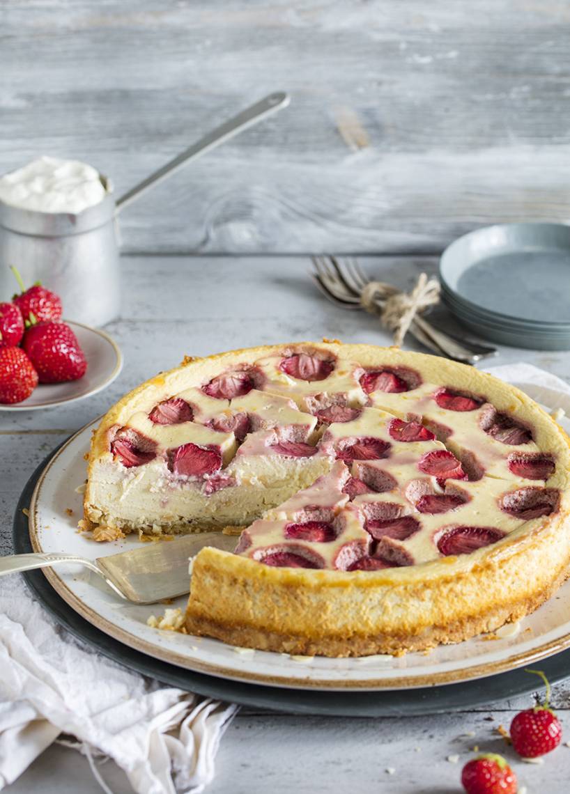 Low-Carb-Käsekuchen