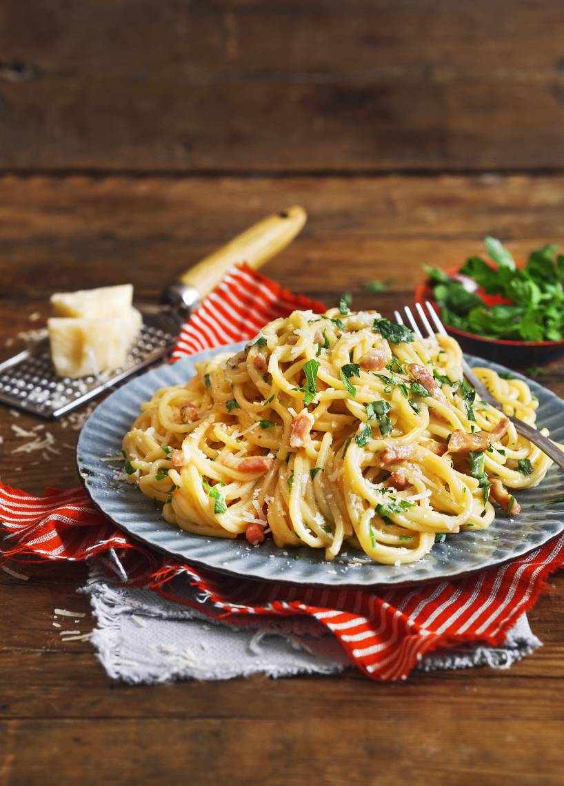 Spaghetti alla carbonara – das Original
