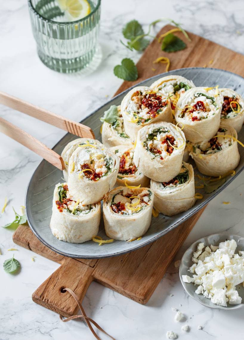 Frischkäseröllchen