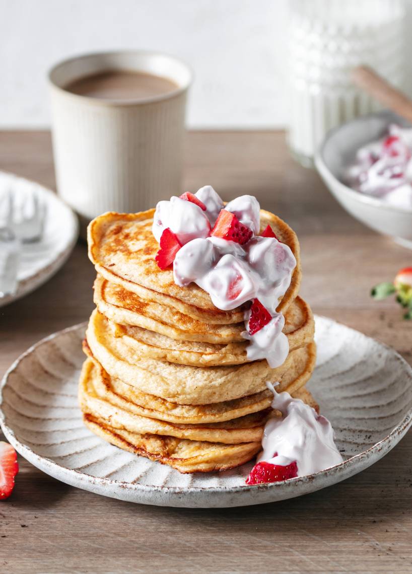 Hafer-Skyr-Pancakes