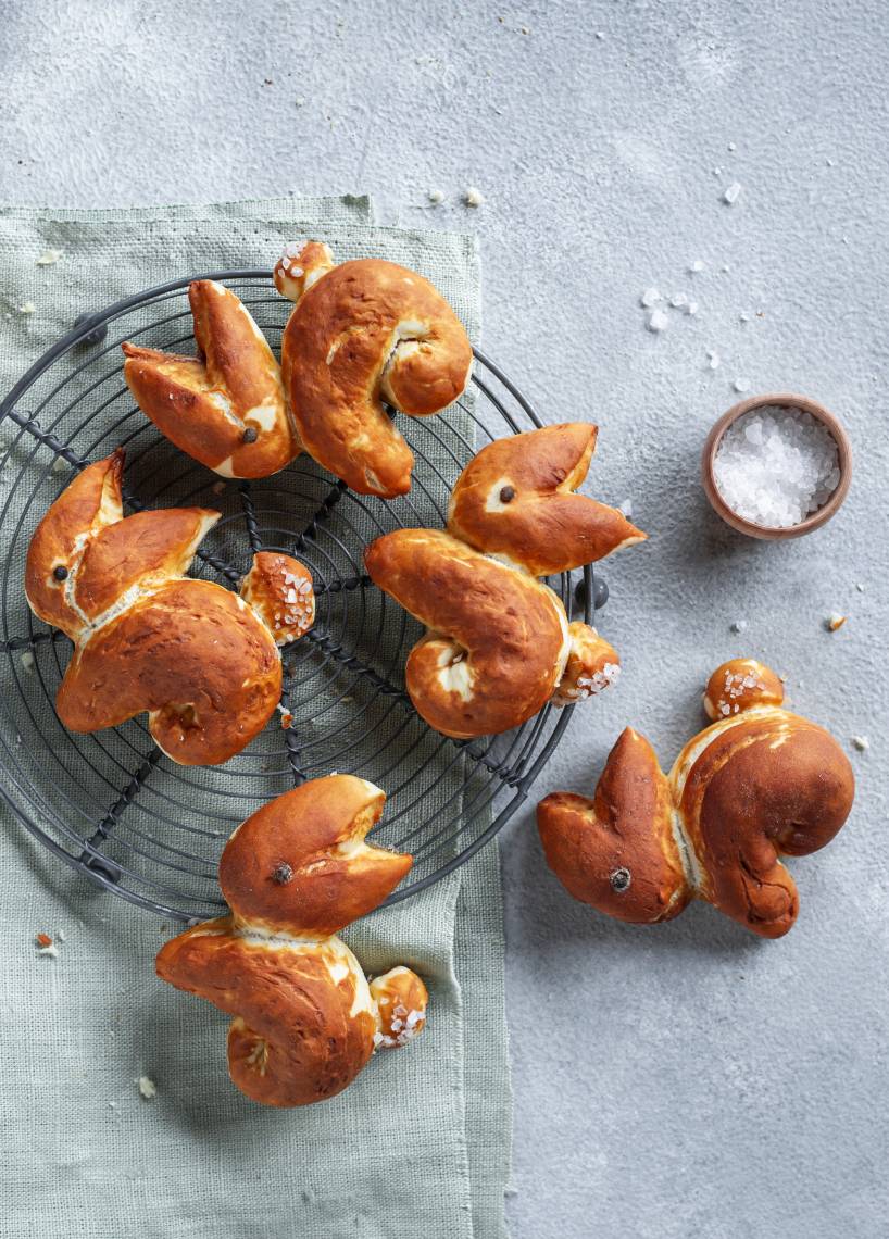 Schnelle Laugenhäschen