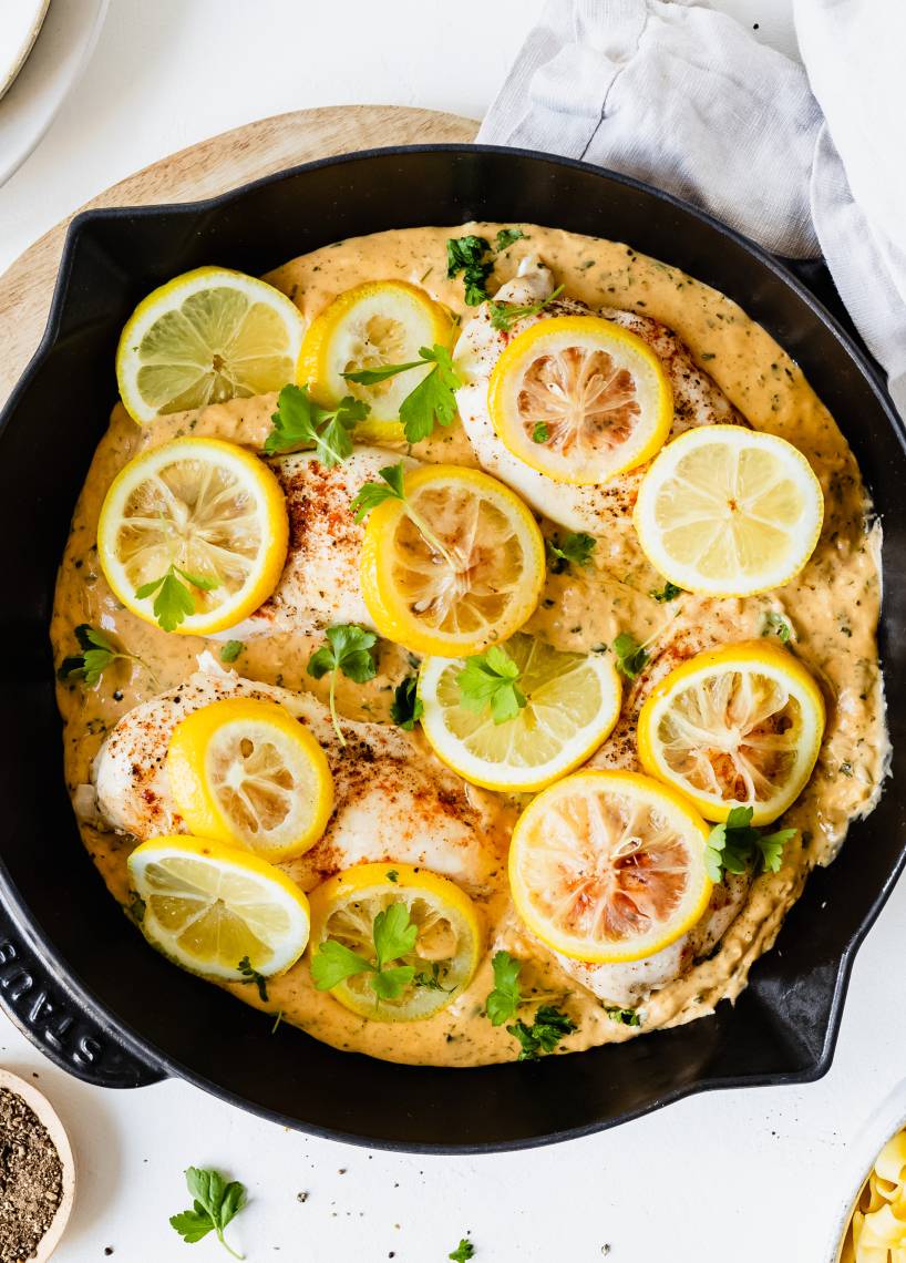 Zitronen-Knoblauch-Hähnchen