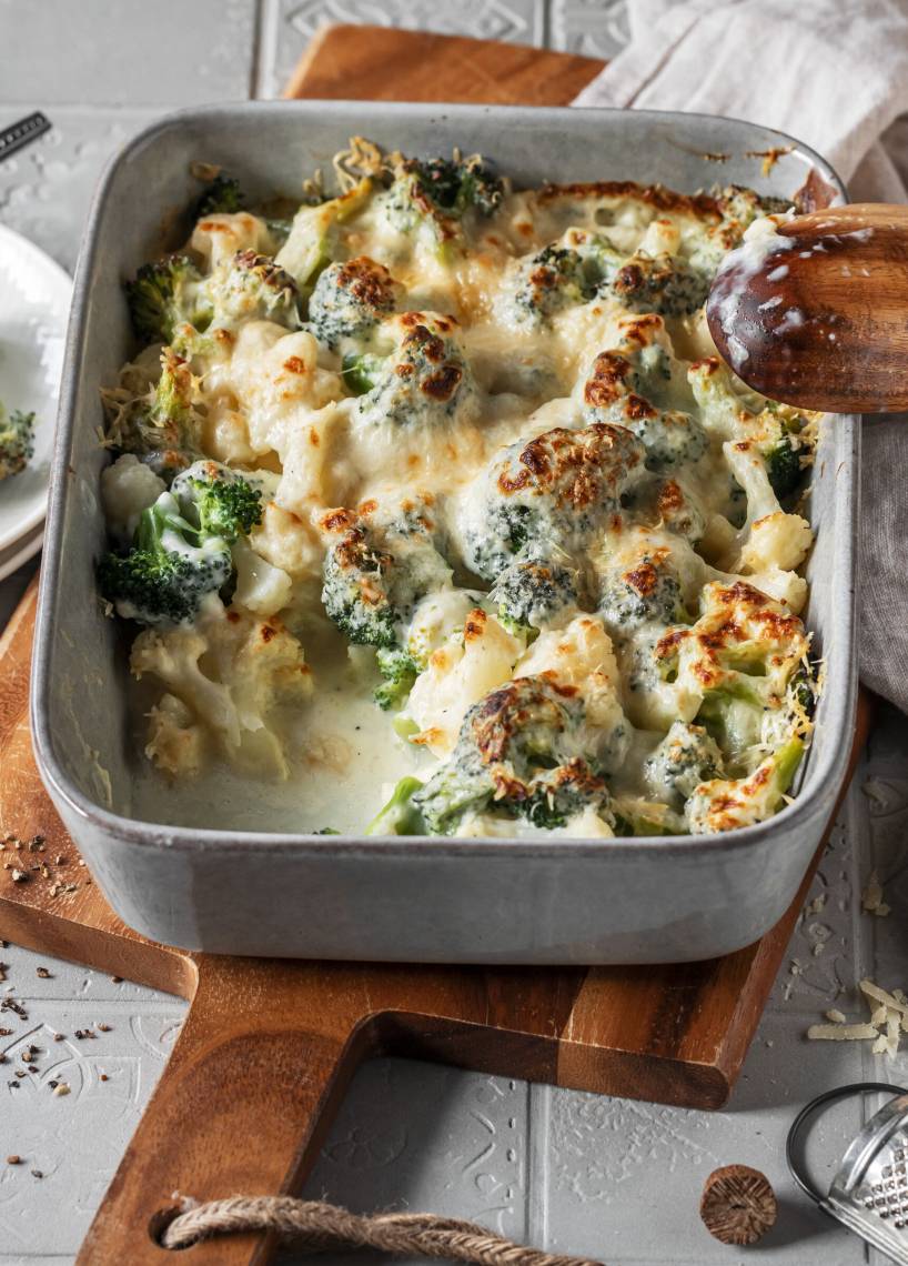 Gemüsegratin mit Béchamelsoße