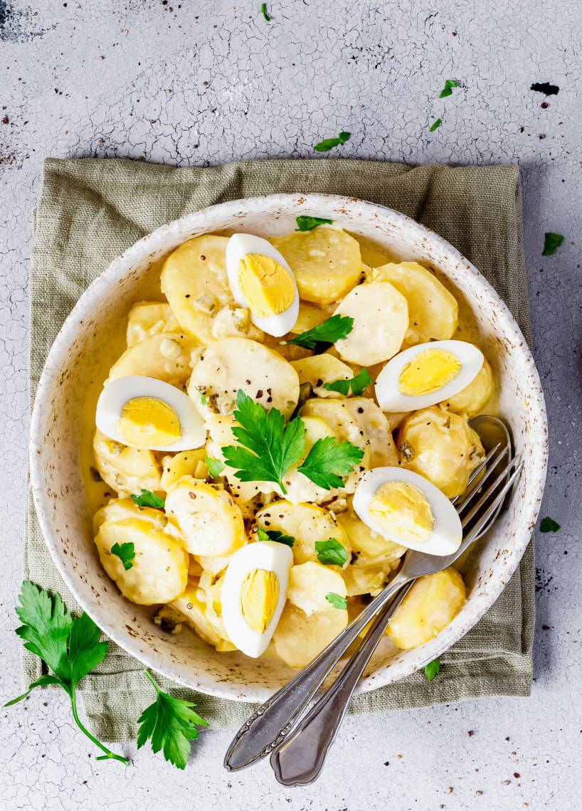 Kartoffelsalat mit Mayonnaise