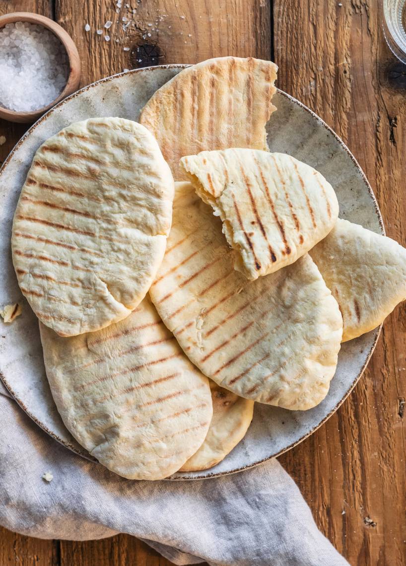 Mini-Naan vom Grill