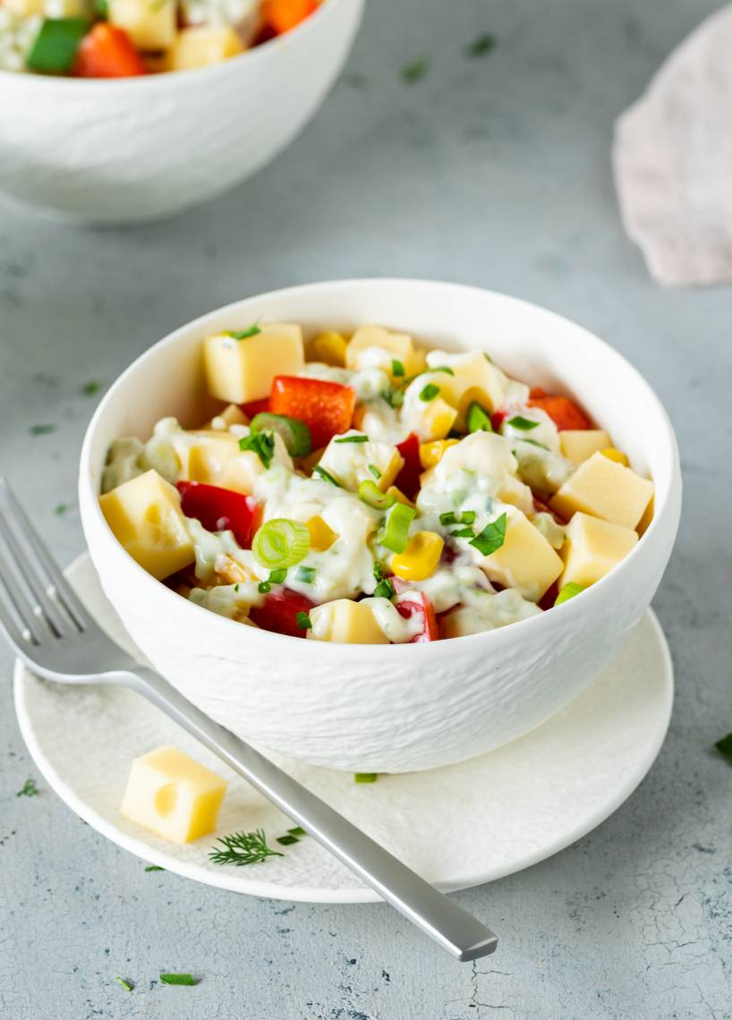 Schneller Käsesalat