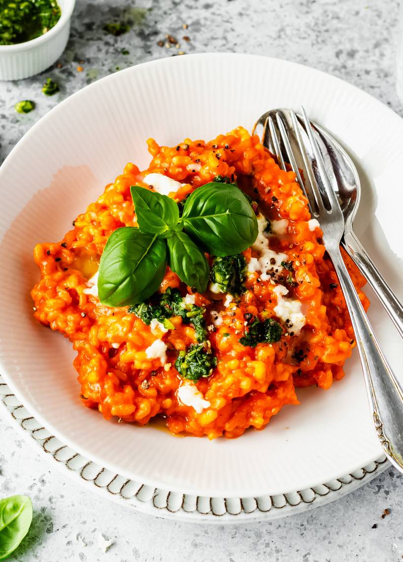 Risotto Tomate-Mozzarella