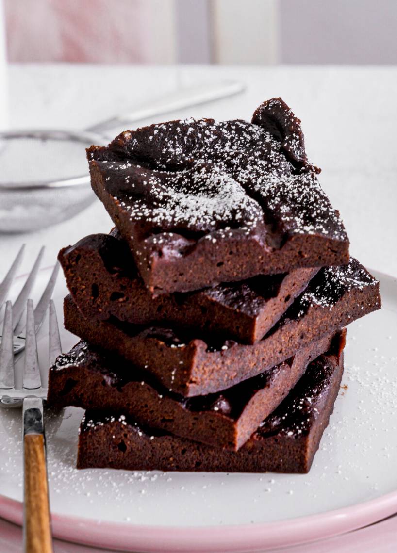 Gedämpfte Brownies aus dem Monsieur