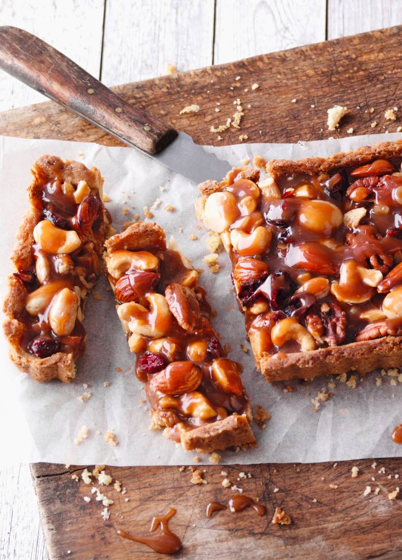 Nuss-Karamell-Tarte