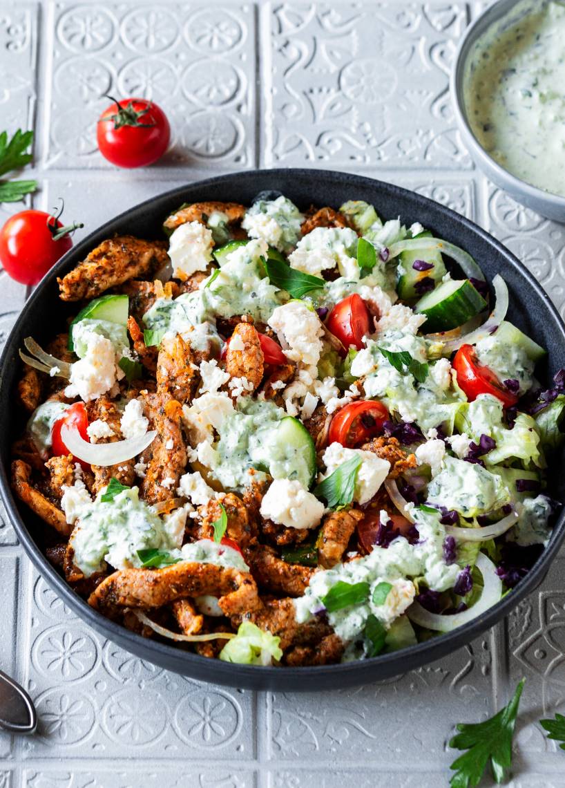 Low-Carb-Dönerteller