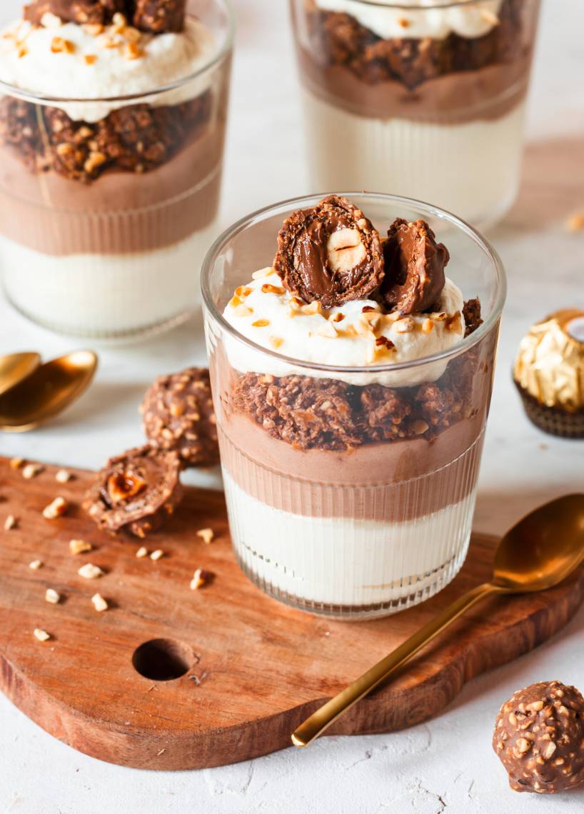 „Rocher”-Dessert