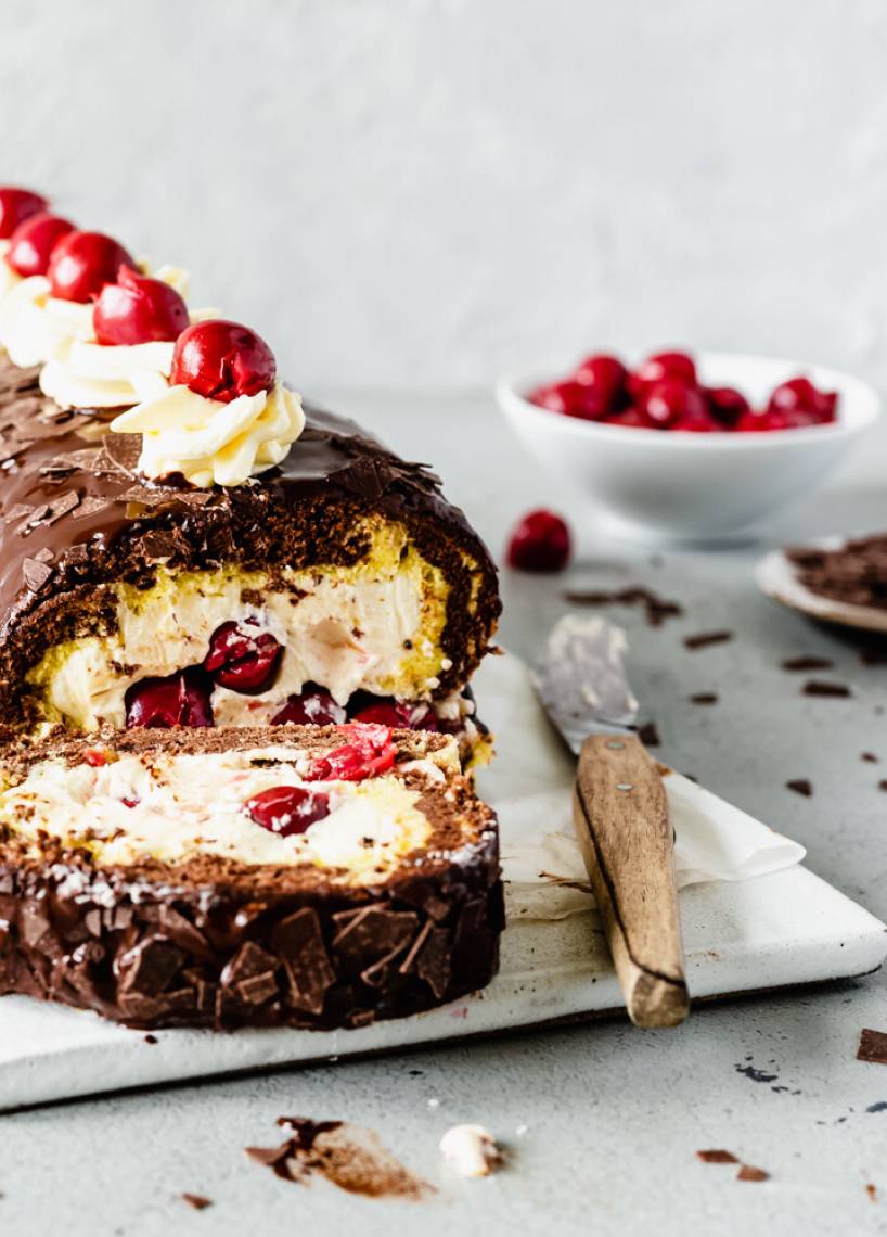 Donauwelle Biskuitrolle