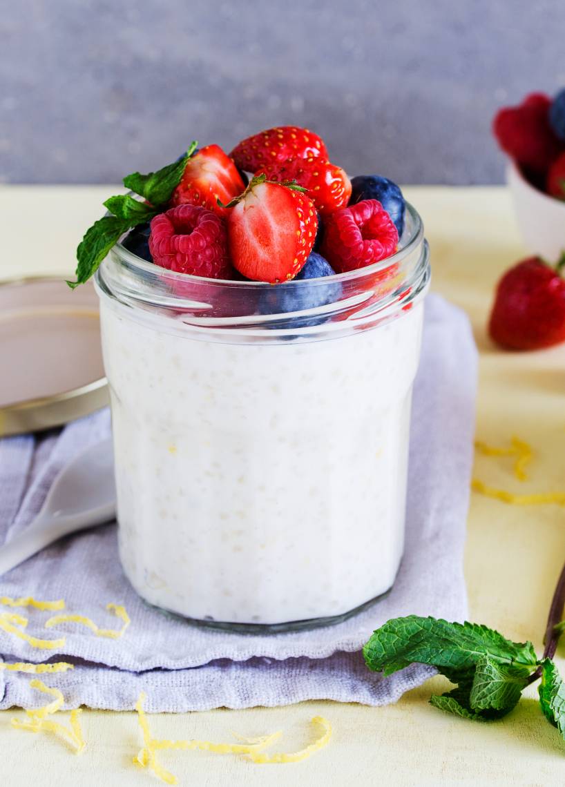 High-Protein-Milchreis mit Skyr