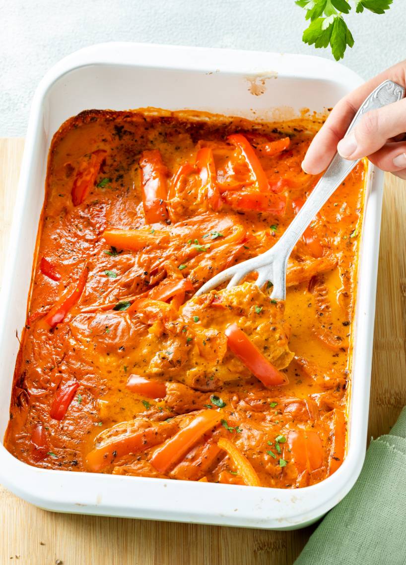 Paprika-Rahm-Schnitzel