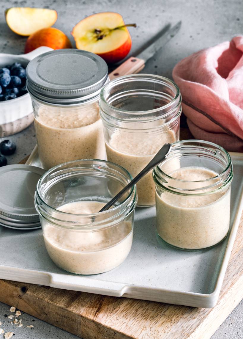 BASIS-Overnight-Oats aus 2 Zutaten