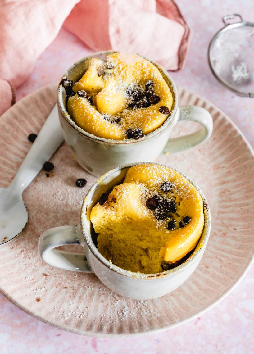 Chocolate-Chip-Tassenkuchen