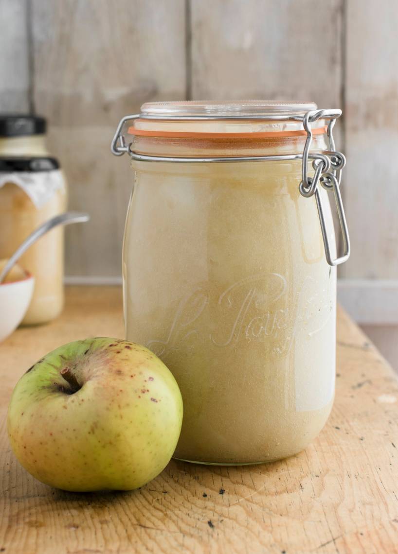 Einfaches 2-Kilo-Apfelmus