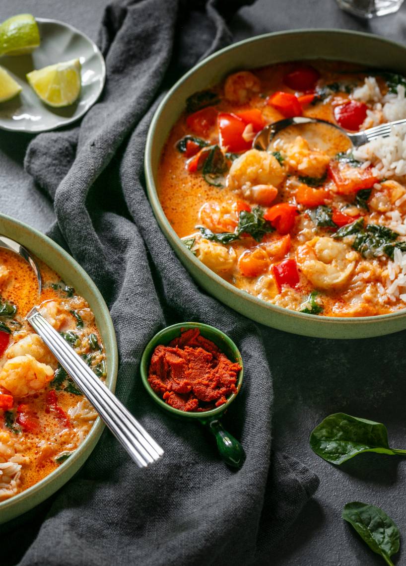 Garnelencurry