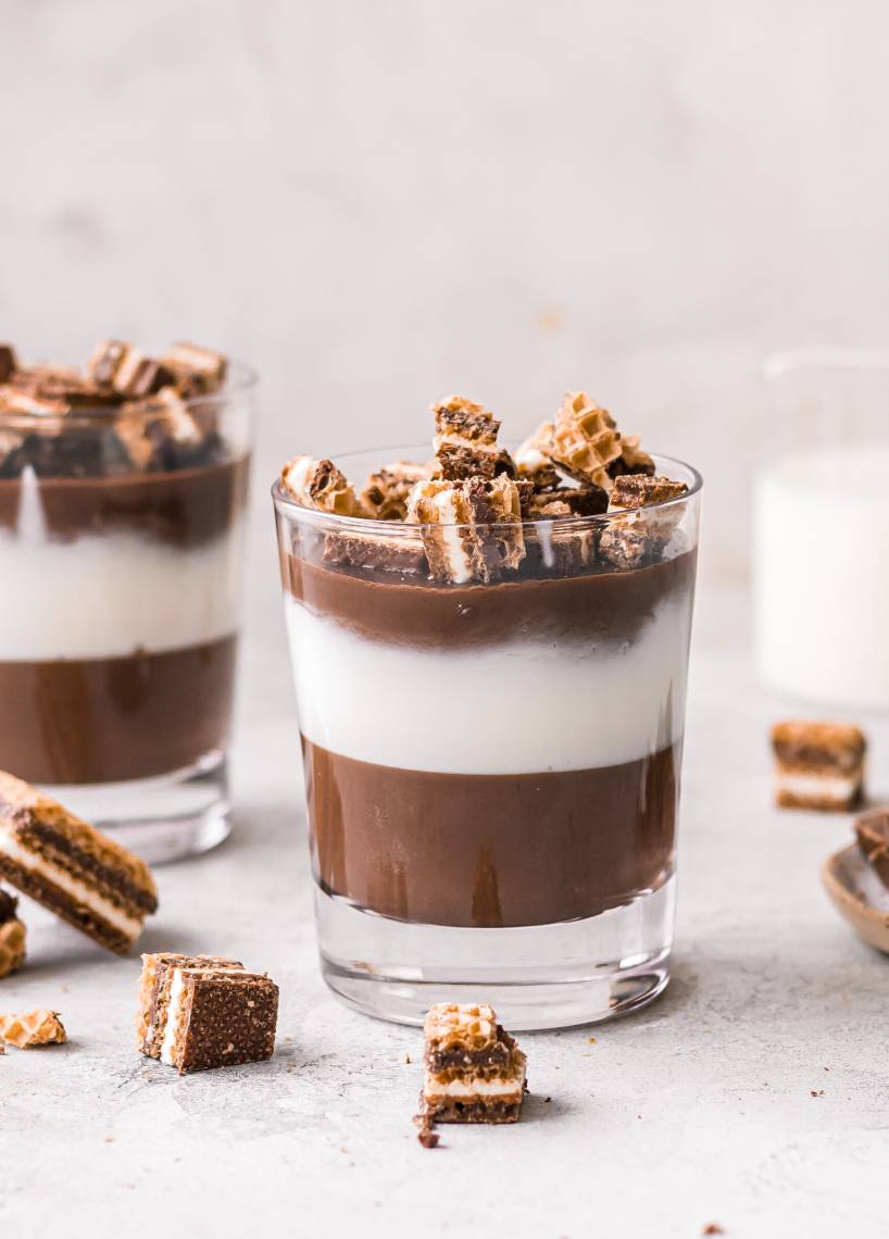 „Knoppers" Schichtdessert