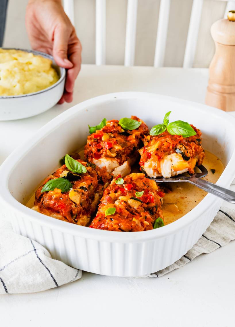 Piraten-Schlemmerfisch mit Stampf