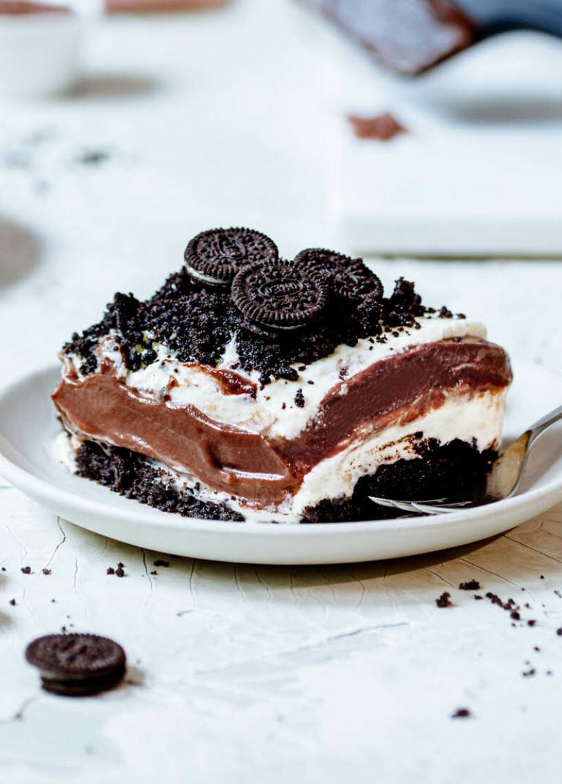 Schoko-Lasagne mit Oreos